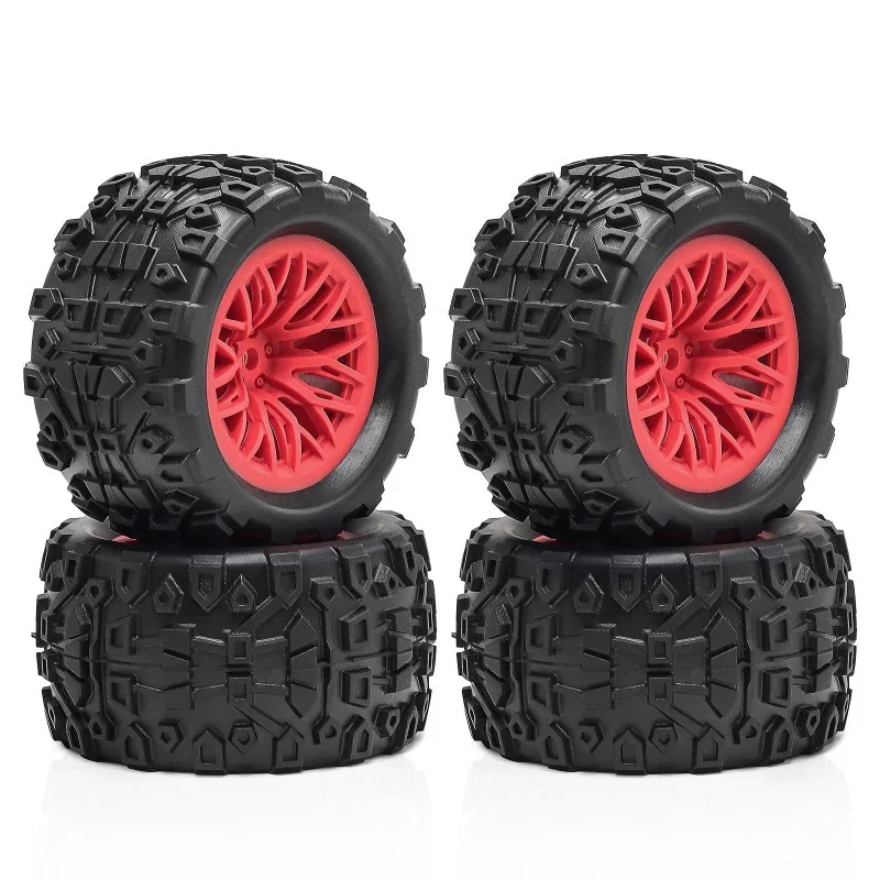 

4pcs 12mm Hex 1/18 RC Car Wheel Tire for ARRMA TYPHON GROM GRANITE GROM Upgrade Parts Accessories