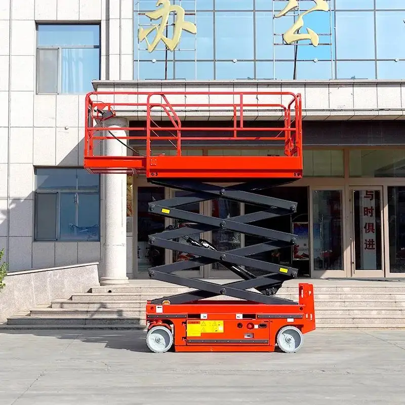 Sell Small Goods Lift Platform Heavy Duty and Big Platform Off Road Scissor Lift