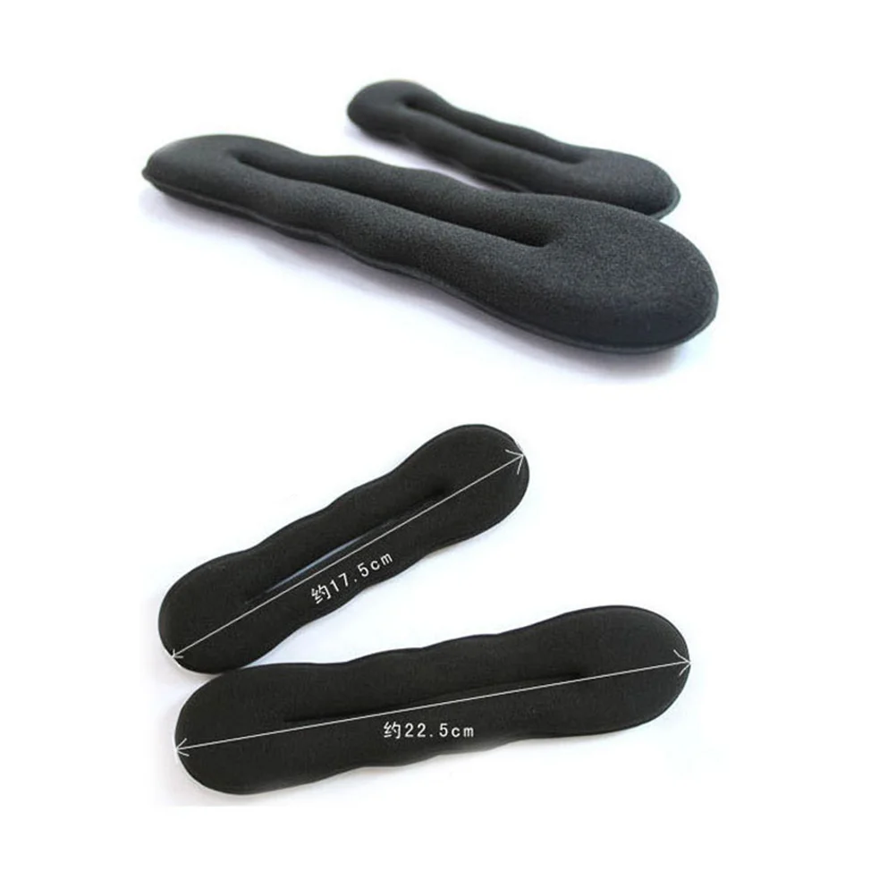Women Hair Styling Kit Includes Multiple Sponges Pads Clips Pins for DIY Hairstyles Bun Maker Tools Accessory Set
