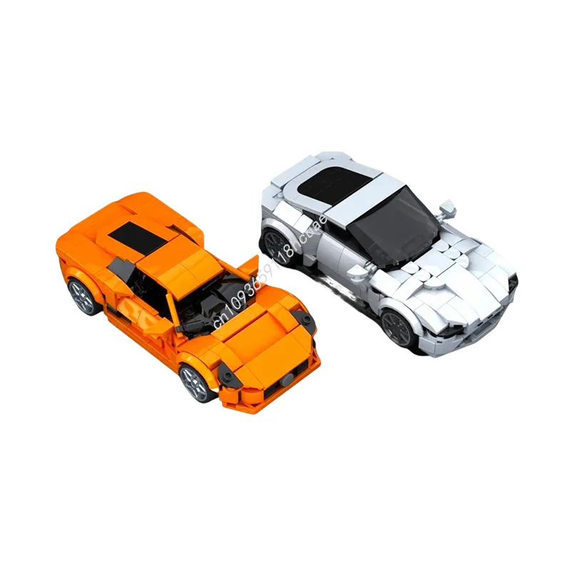 

643 детали MOC «Спектр Дуо» — конструктор «Городские чемпионы», архитектурные блоки, DIY, рождественский подарок, креативная развивающая игрушка