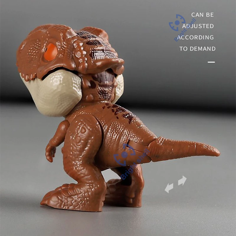 Finger-biting Dinosaurs Movable Joints Funny Dino Creative Tricky Simulation Dinosaur Model Toys Children's Educational Toys