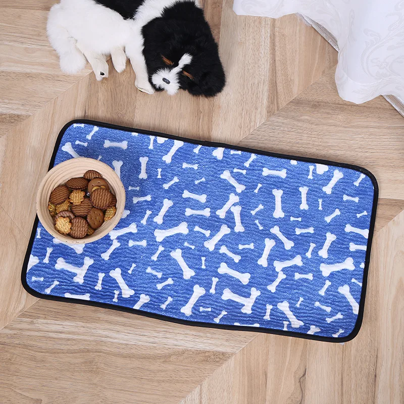 Pet Feeding Mat-Absorbent Dog Food Mat-Dog Mat for Food and Water-No Stains Quick Dry Dog Water Dispenser Mat-Pet Supplies