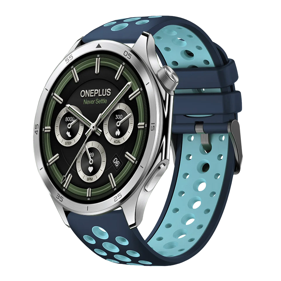 Correa de silicona de 22mm para OnePlus Watch 3 2 2R/OnePlus, pulsera de 46mm para hombres y mujeres para OPPO Watch 4 Pro 2 X2/Realme Watch S 2 3 Pro