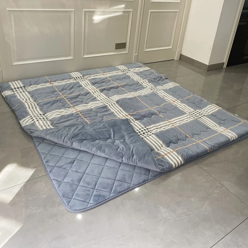 Juego de Kotatsu cálido y calentado, calentador de alfombra futón, muebles de estilo japonés, mesa de té y café de madera, diseño nórdico moderno, 4