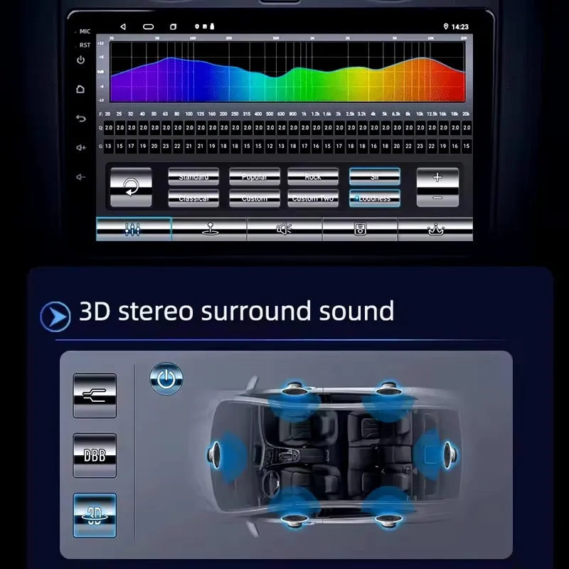 Android 13 2 Din Autoradio carpla Auto 7 9 10 13.1 Inch Universele WIFI GPS Audio Multimedia Speler voor Nissan Toyota Kia Honda