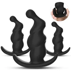 3 Sizes Silicone Anal Plug Butt Plug Wearable Sexy Buttplug G Spot Prostate Massage Masturbation Goods Adult Sex Toys for Couple