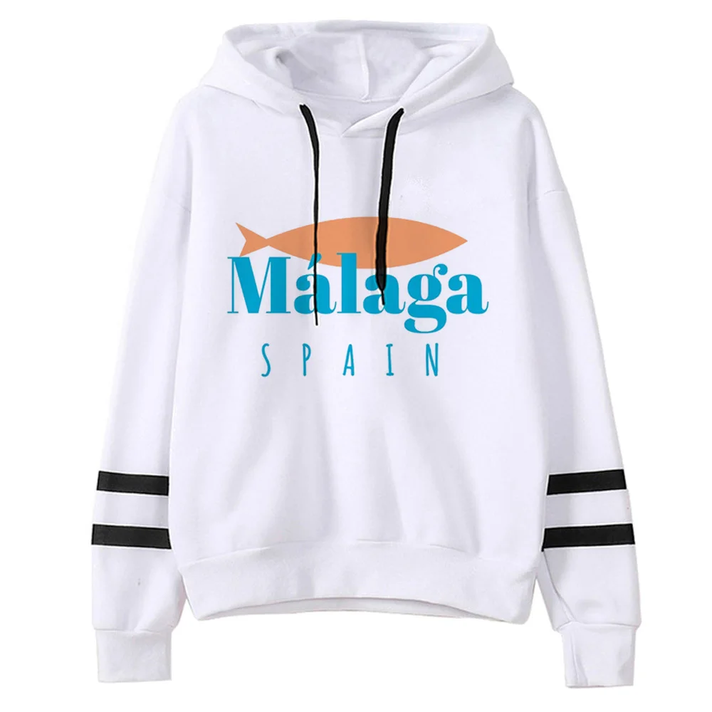 Malaga-Sudadera con capucha para mujer, ropa de estética Kawaii, ropa de calle