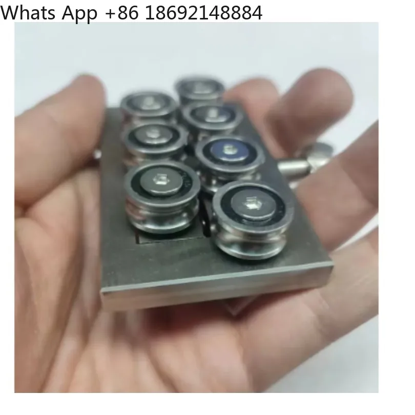 1-2.5MM Manual Cable 7-Wheel Straightener Copper Stainless Steel Iron Wire Straightening Machine