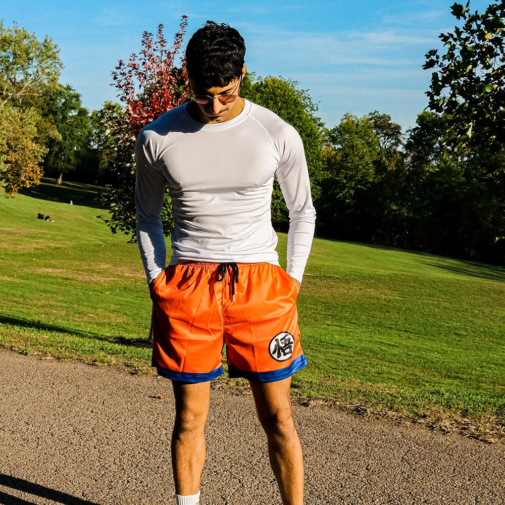 Pantalones cortos de gimnasio 2 en 1 para hombre, Shorts de malla transpirable de secado rápido, deportivos de verano, Fitness, entrenamiento, trotar