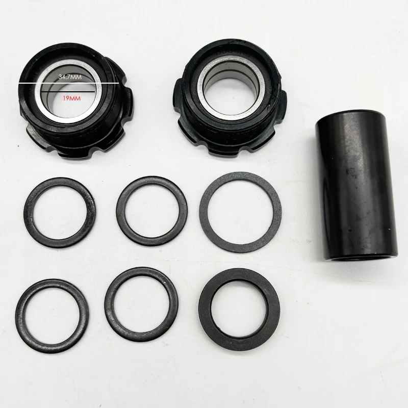 TAOZIK 4 Bearings Euro 4 Bearings Flatland Dirt Jump Bmx Bicycle BB Bottom Bracket