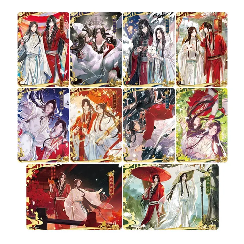 KAYOU Heaven Official's Blessing Series 2 CH/CP/PT/LH/Q/JS/JQ/CJ/PR Fenghua الفصل Tian Guan Ci Fu بطاقة أنيمي نادرة قابلة للجمع