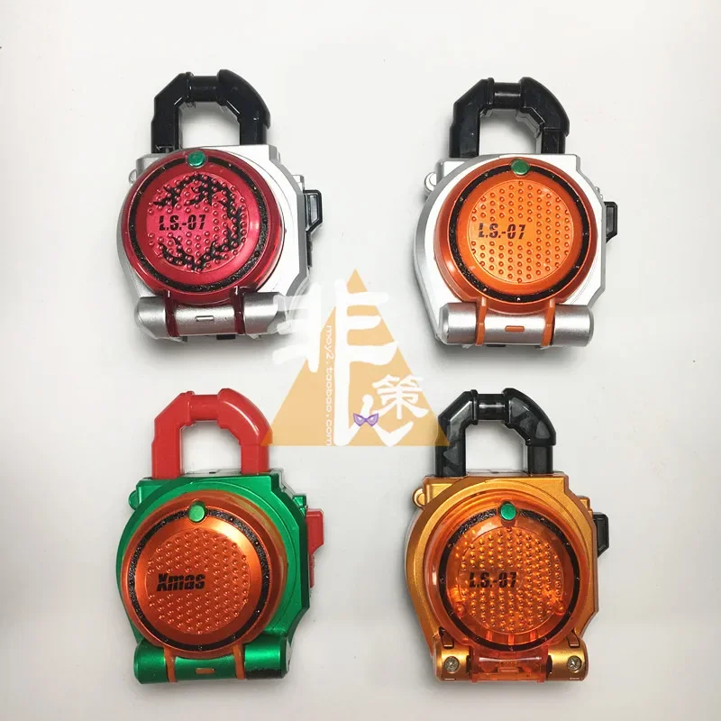 Bandai 2024 Flaw Kamen Rider Belt Lock Fruit Banana Strawberry Cantaloupe Watermelon Walnut Gacha Model Toys Second Hand Student image 3