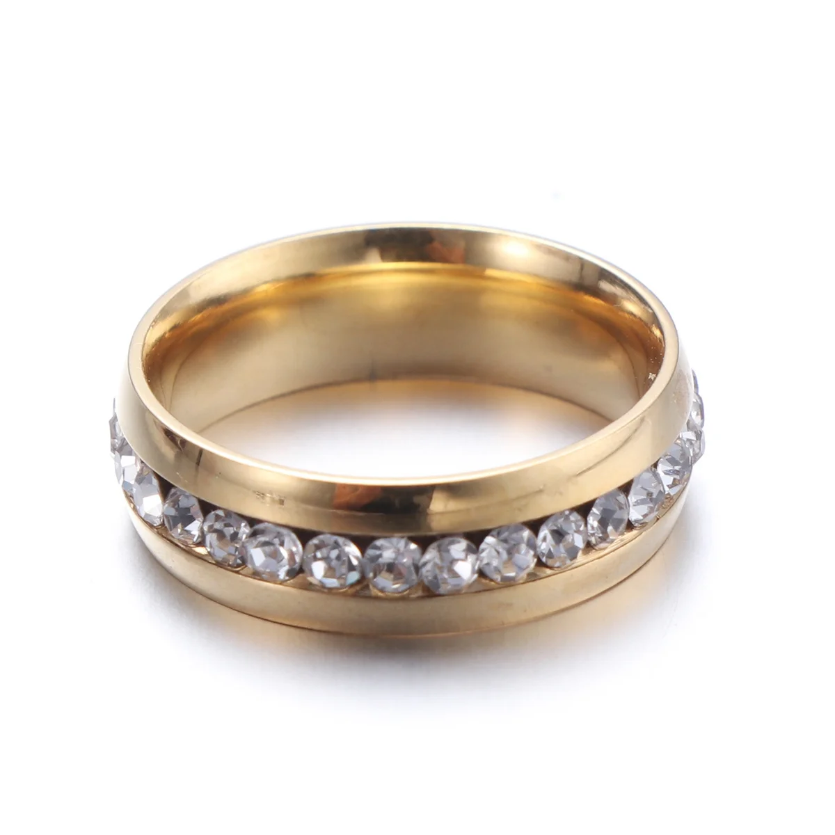 SAFIGLE زفاف خطوبة للنساء أزياء فضية الزركون حجر الراين مجوهرات ذهبية عصرية #4