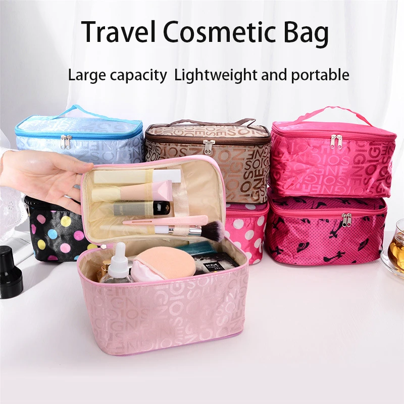 Outdoor Multifunction Makeup Bag Women Cosmetic Bag Portable Travel Toiletry Kits Bathroom Storage Wash Bag Handbag