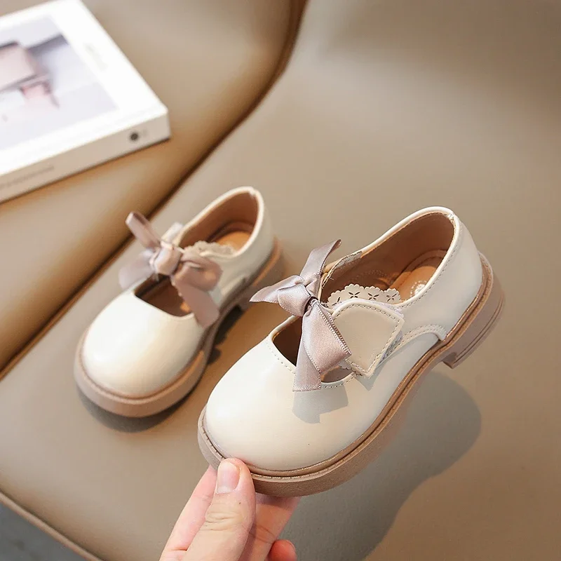 Girls Lolita Mary Jane Shoes Thick Sold Causal Children's Leather Shoes Fashion Versatile Kids Princess Shoes Spring Autumn Chic