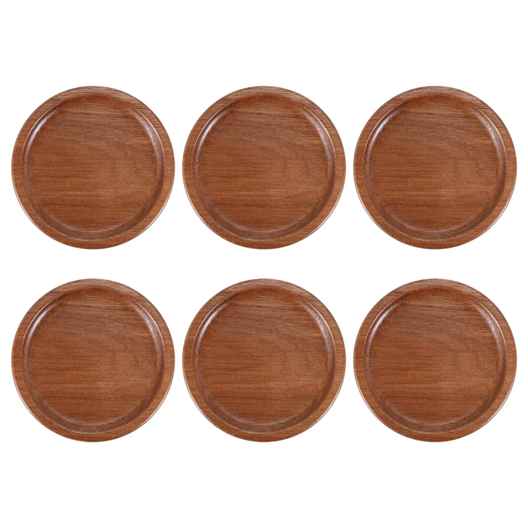 6 Pack All Sealed Wooden Storage Lids Set,Wooden Lids for Ball,Kerr Jars,Food Grade Material,Airtight for Jars 72mm