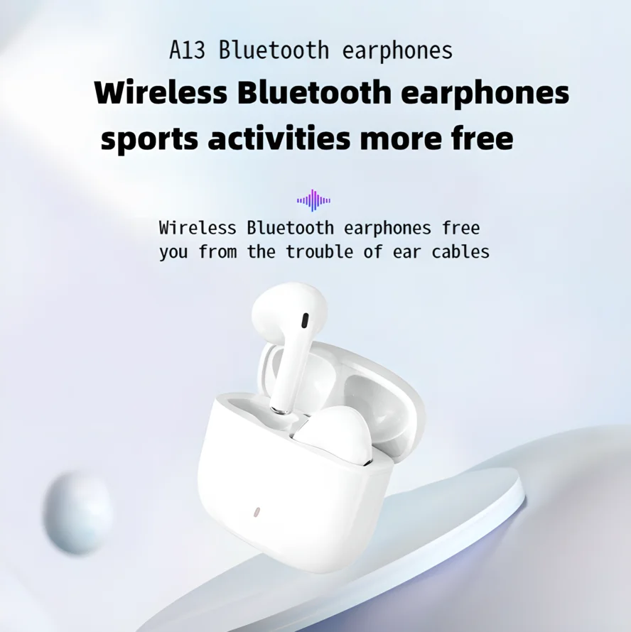 سماعة رأس لاسلكية بلوتوث سماعة داخل الأذن Tws GamingSports سماعات الهواء الذكية