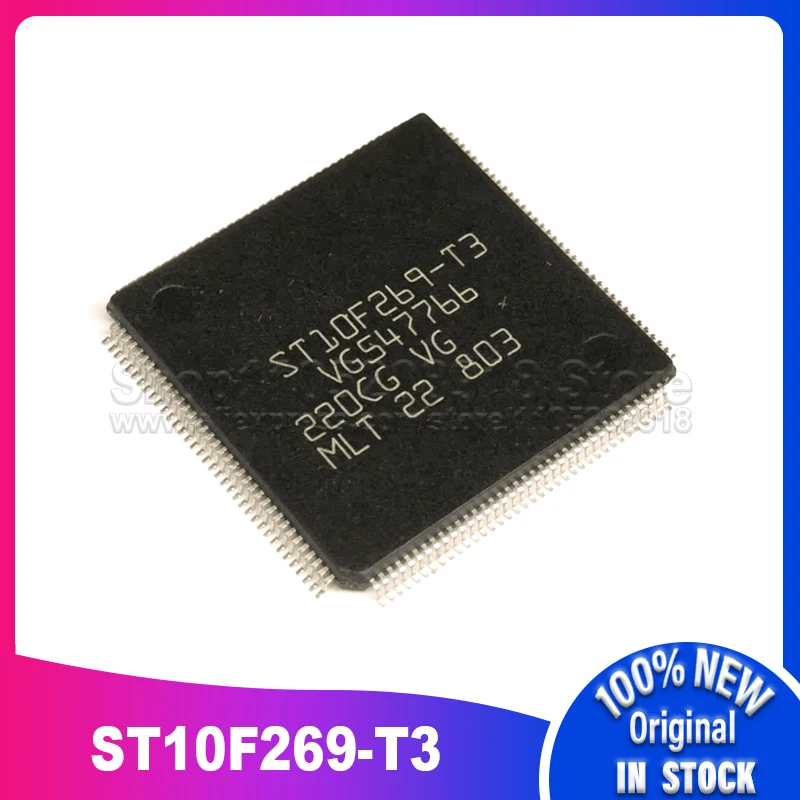 

1~10PCS/LOT ST10F269-T3 QFP-144 100% New Spot stock