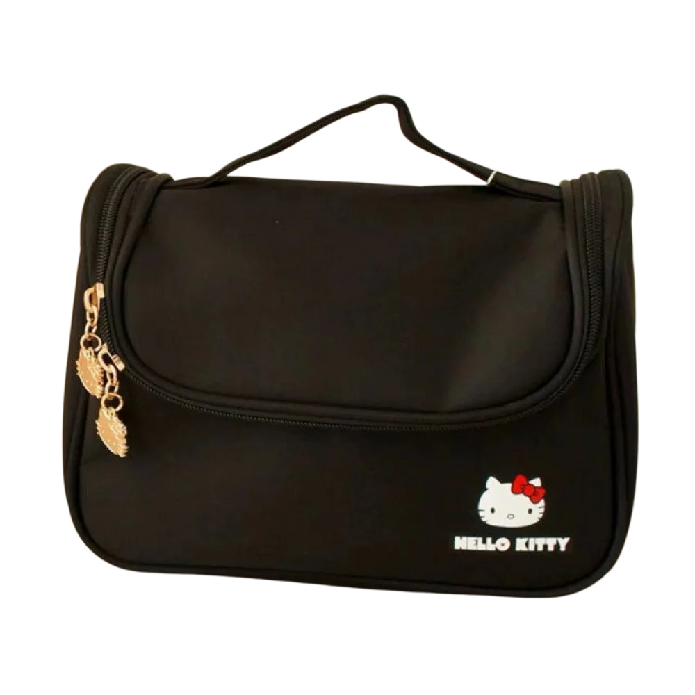 Portable, hangable travel skincare and makeup storage bag, large-capacity cosmetic bag, Sanrio waterproof portable toiletry bag, image 2