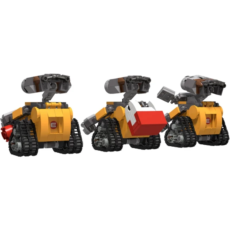 295pcs MOC Mini Muur E MOD Disneienyed Model Bouwstenen Speelgoed Monteren Idee Onderwijs Baksteen Kinderen Kerstcadeau Verjaardag