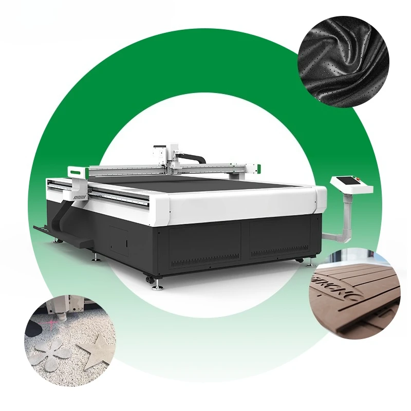 New product numerical control automatic vibration knife leather material cutting machine, suitable for luggage and footwear