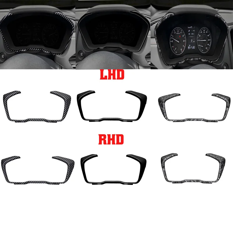 

LHD RHD For Subaru Forester 2024 2025 ABS Black Car Interior Dashboard Tachometer Speedometer Frame Panel Cover Trim accessories