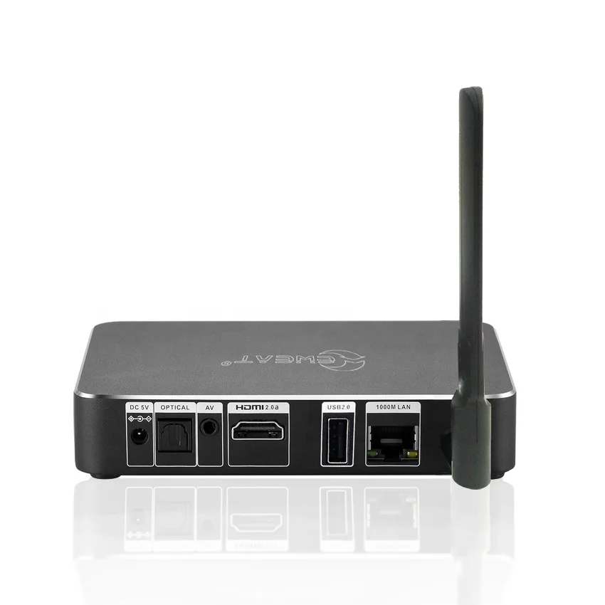 Многоязычный USB-адаптер-приемник Wi-Fi Сеть Amlogic S912 Octa-Core EW912 Android 6.0 Устройство Smart TV Box