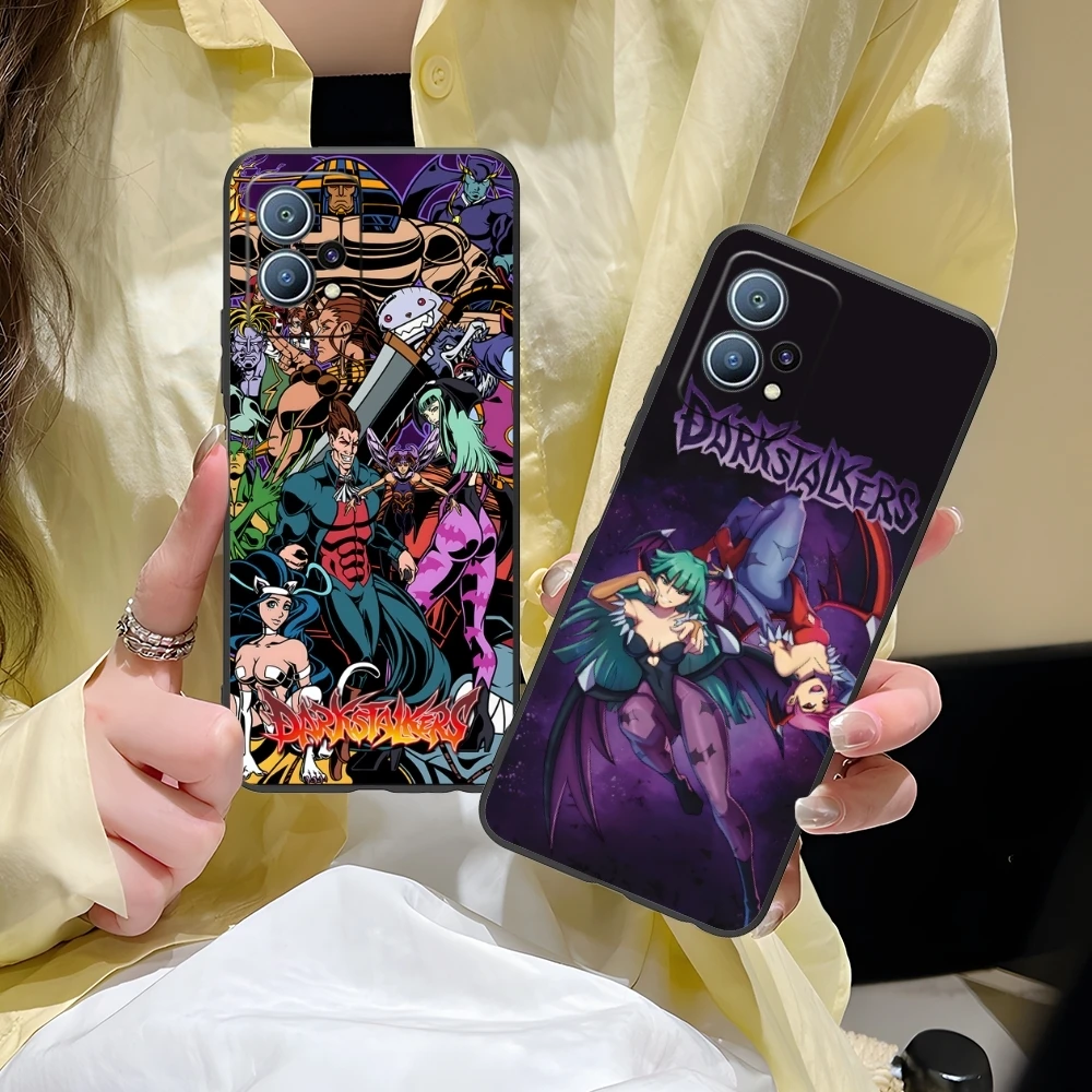 Darkstalkers Morrigan Mobile Cell Phone Case for Huawei P60 P50 P40 P30 P20 P10 P9 P8 Pro Lite Plus Black Soft Phone Cover Shell