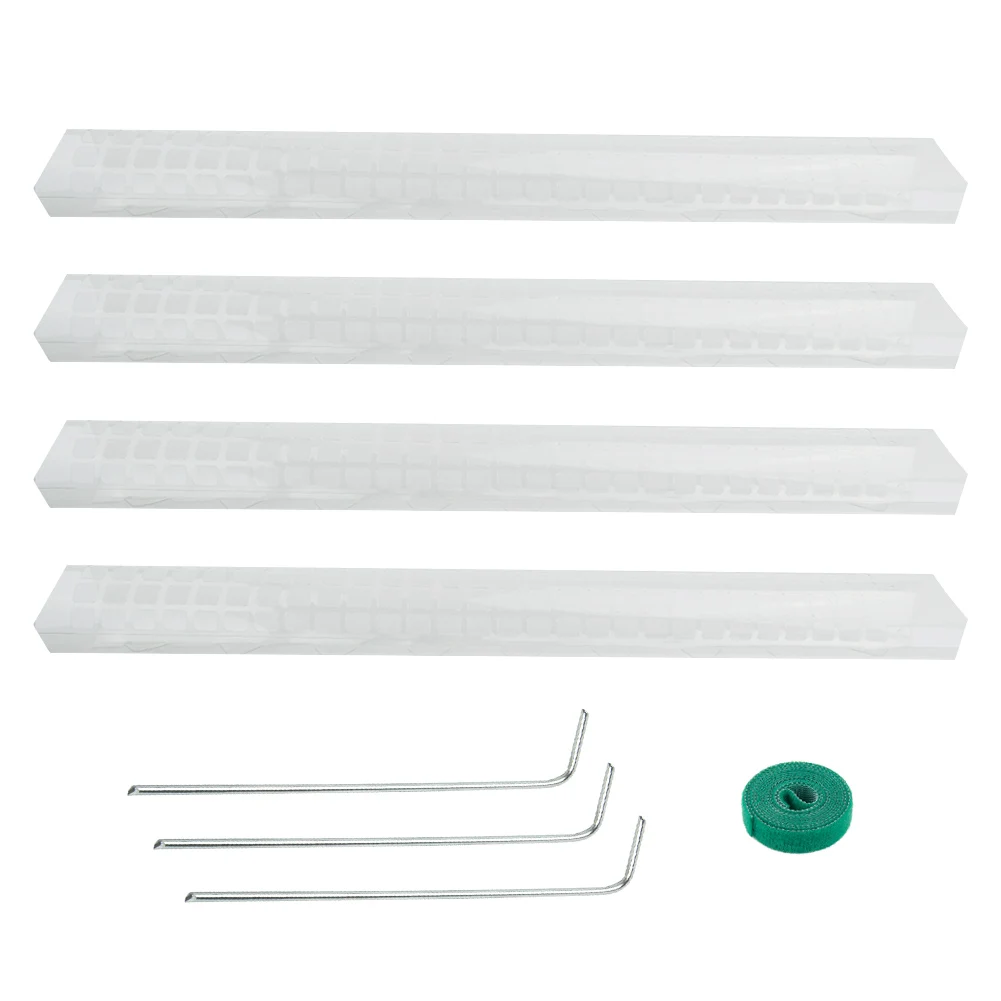 Clear Moss Pole Sphagnum Moss Pole Climbing Plants Plastic White Plant Care Accessories Garden Indoor Practical