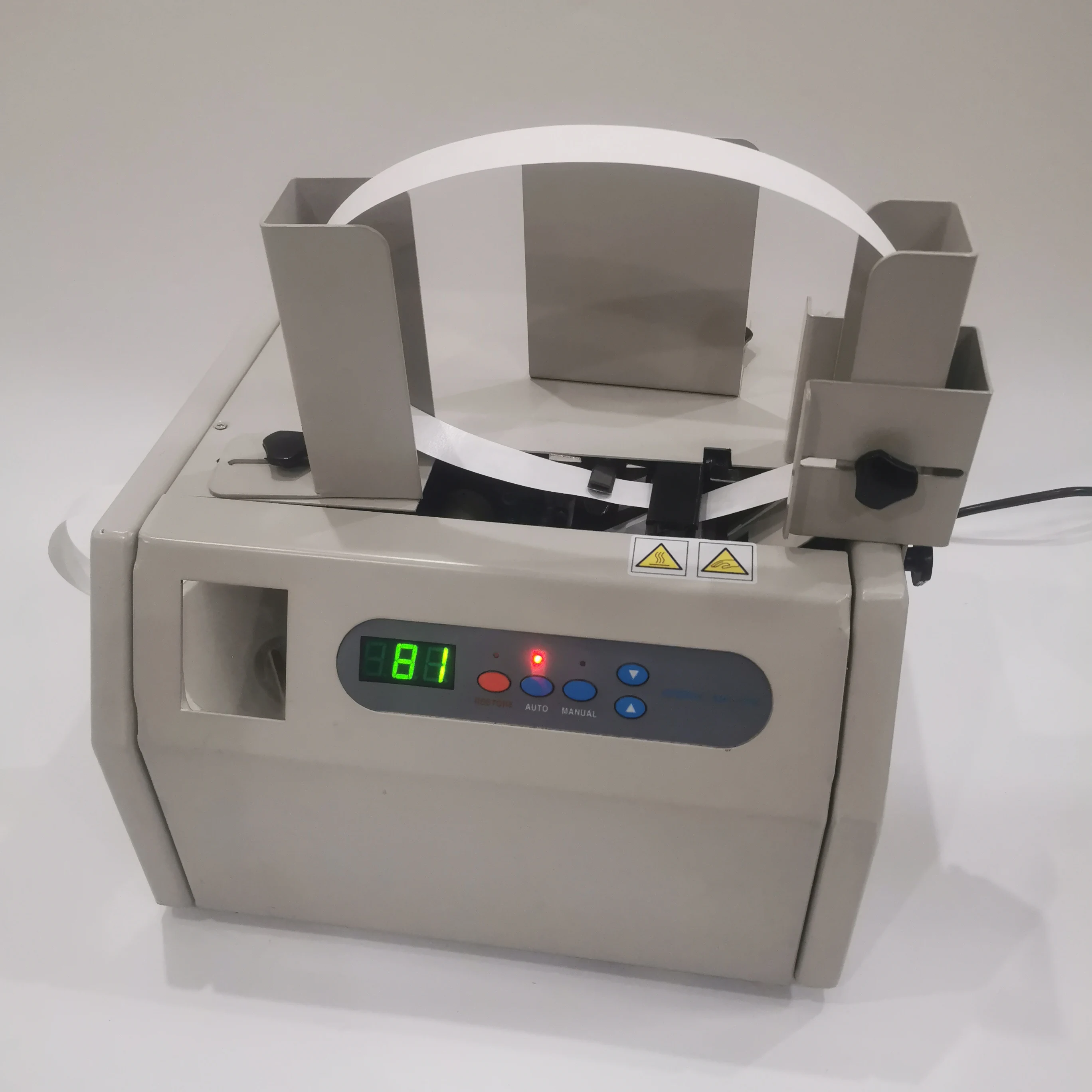 Automatic Banknote Banding Machine Paper Money Strapping Bundling Machine 220V / 110V