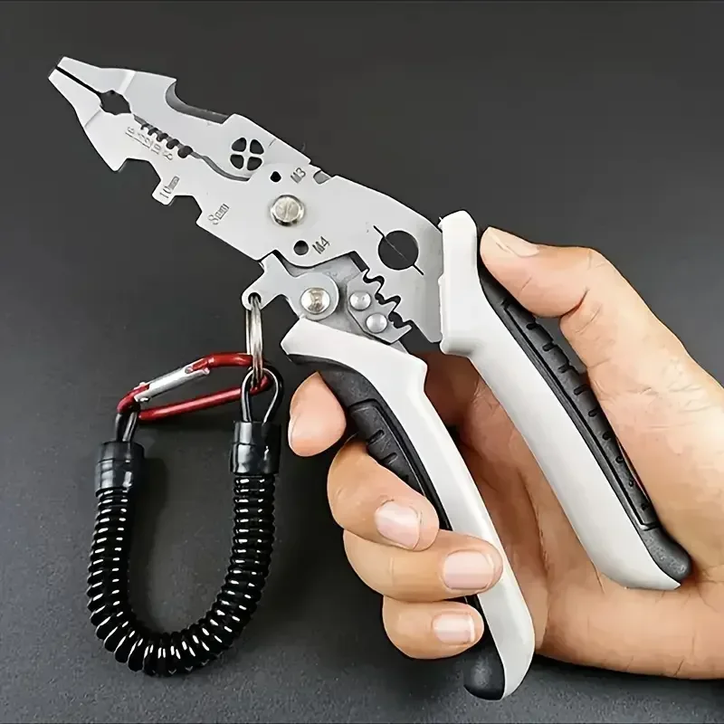 

Wire Stripper Decrustation Pliers Multi Tool Ire Stripper Electric Cable Stripper Cutter Multifunctional Wire Repair Tool Pliers