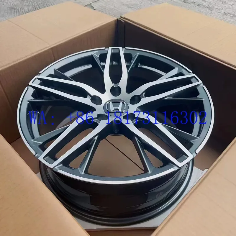 Hot Chrome 19-inch rotary Accord five-star high-end wheels are suitable for the Accord, Odyssey, and Civic