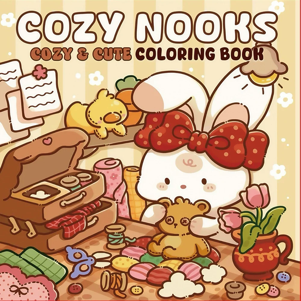 Girl Moments Spaces Coloring Book Set for Teens  Art Therapy Gift, Creative Fun & Stress Relief Activity Book