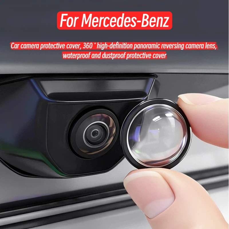 Suitable for Mercedes-Benz Dedicated Front Camera Protective Cover 360 View Lens Cover Car Accessories Small Parts