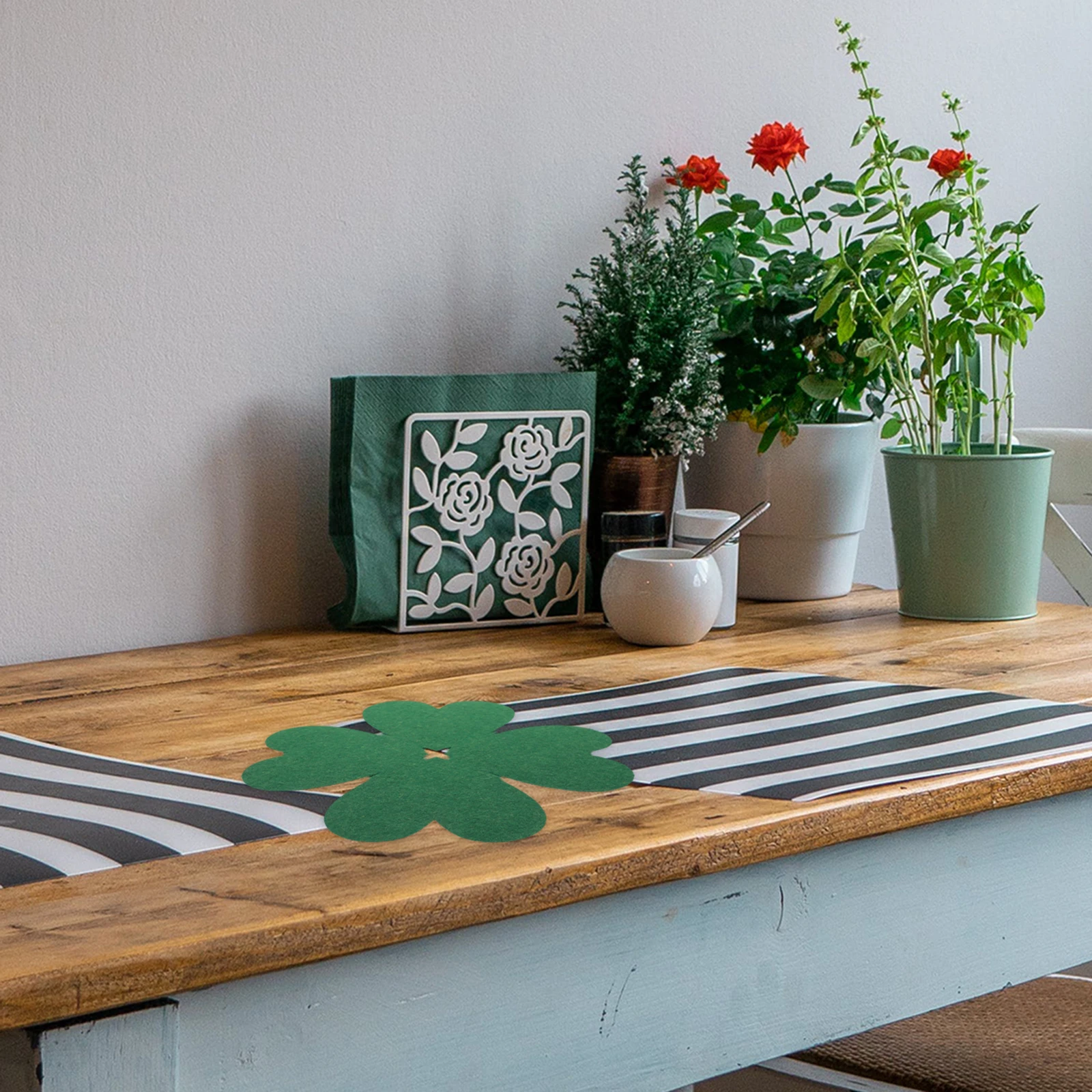 

6Pcs Saucepan Protectors Anti Slip Pads for Countertop Protection Photography Props Pan Separators for Saucepan Divider Baskets