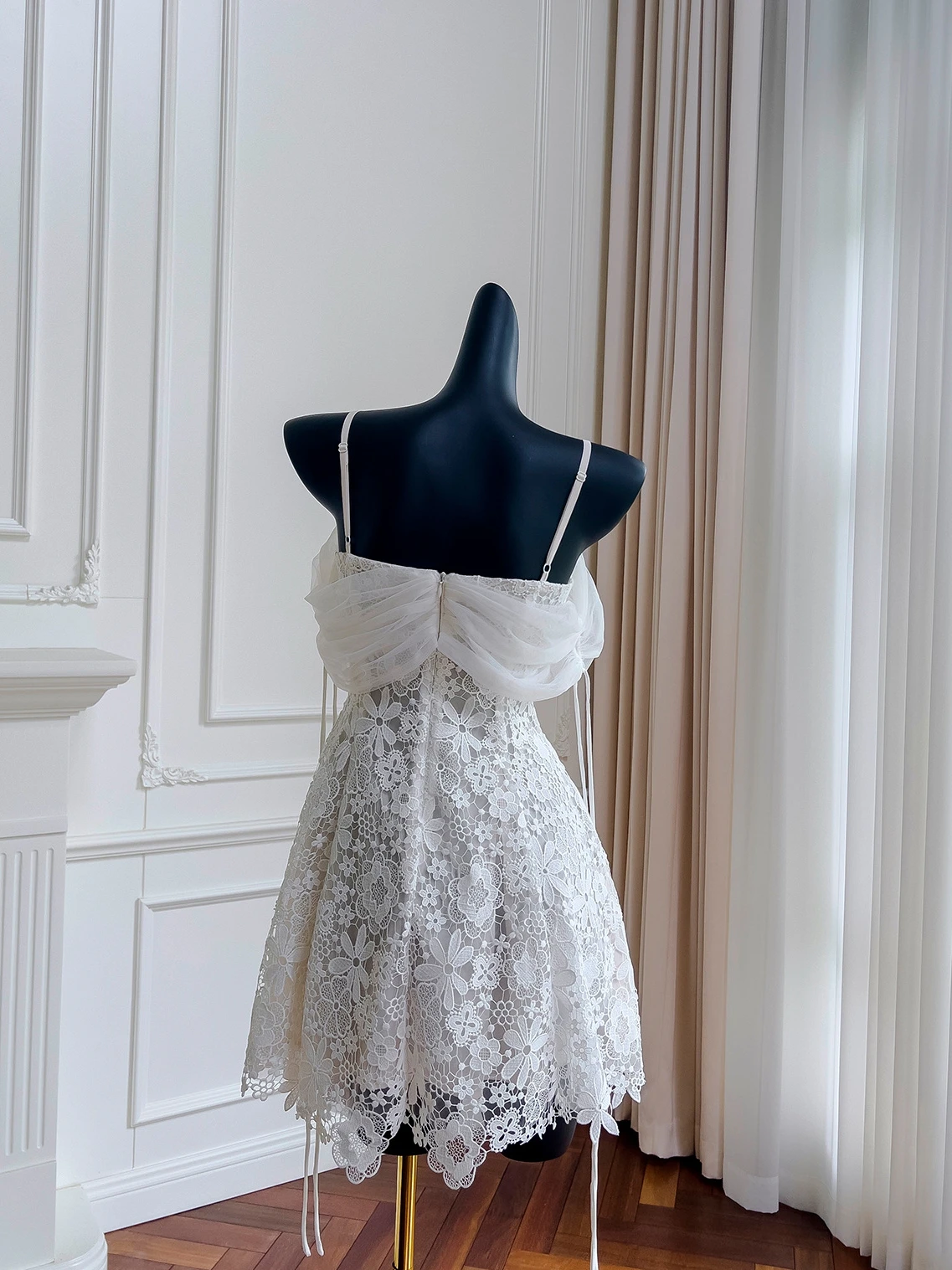 ort Lace ter Ne Dr Kleine Größe Oulder Bared One Oulder Design Sensation Geburtstag Dr Urlaub Dr. Polyester F...