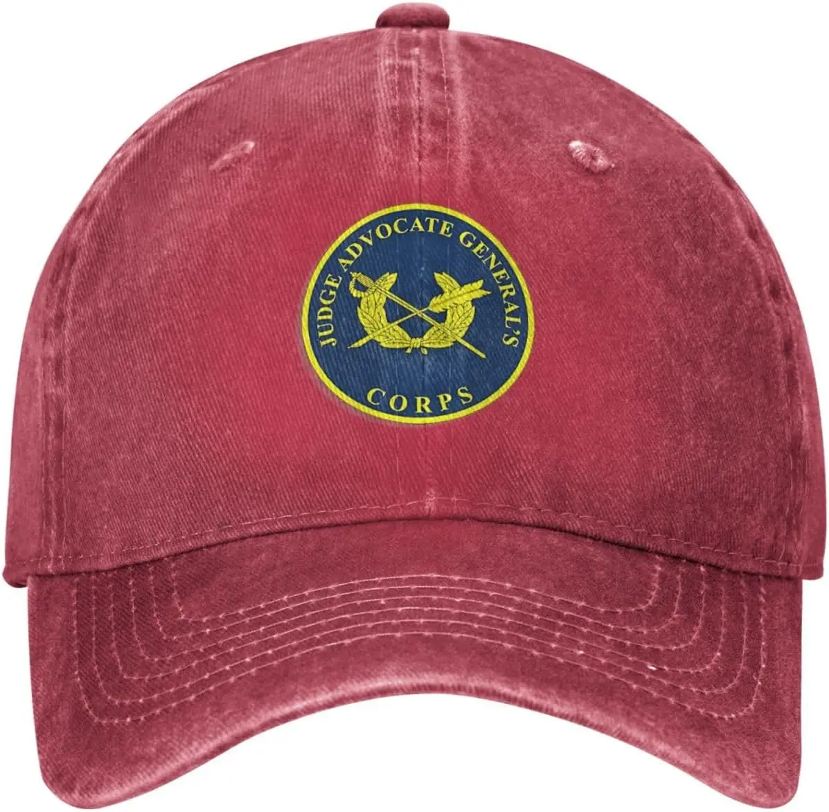 Judge Advocate General Corps Washed Baseball Cap Unisex Cotton Adjustable Dad Hat Casual Sun Hat
