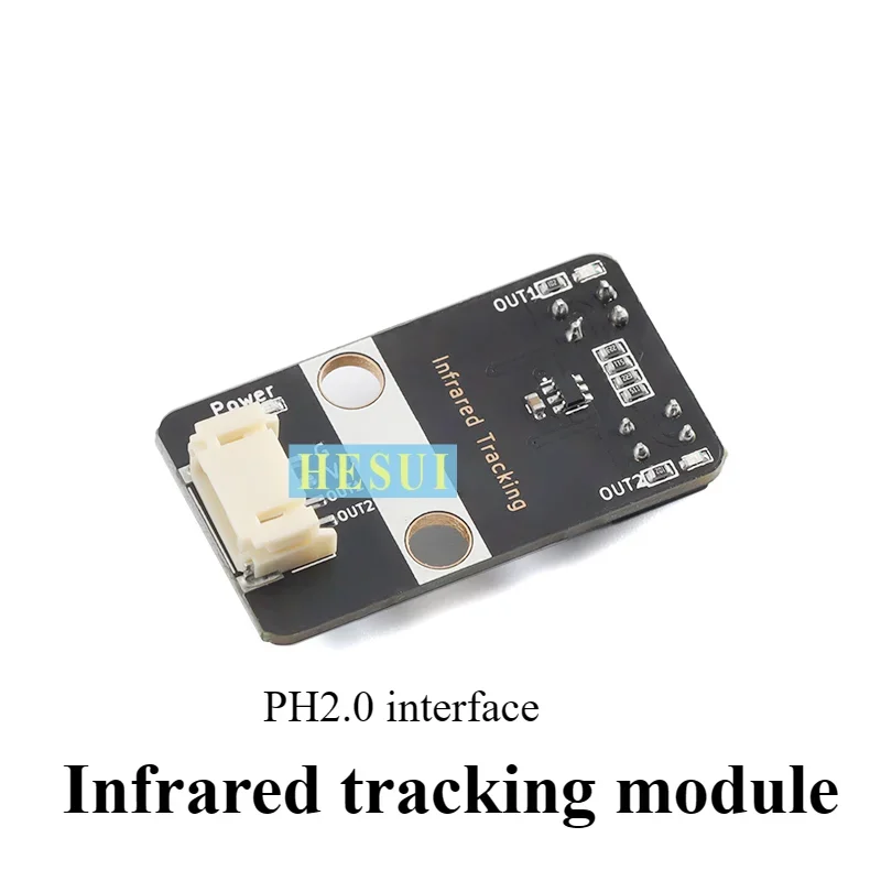 Dual infrared tracking module intelligent car infrared sensor