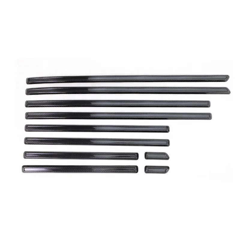 

2019Y- Dry Carbon Fiber G-class W464 Side Molding Trim W463A G63 G500 G550 Car Exteriors Auto Parts Car Accessories