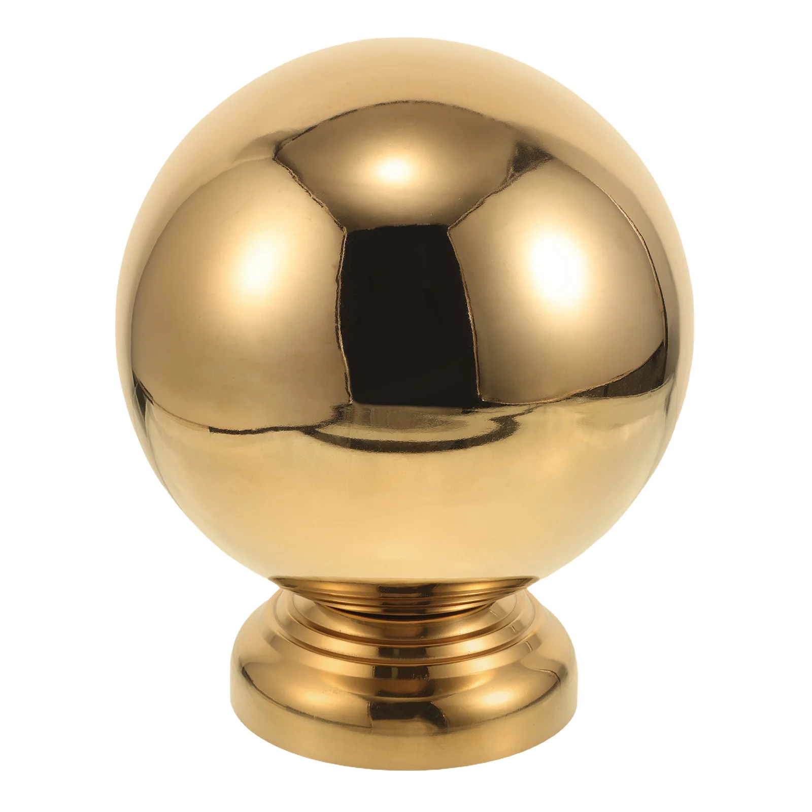 

Stainless Steel Reflective Ball Hollow Design Decorative Garden Globe for Fences Gates Columns Outdoor Spaces Polished Metal