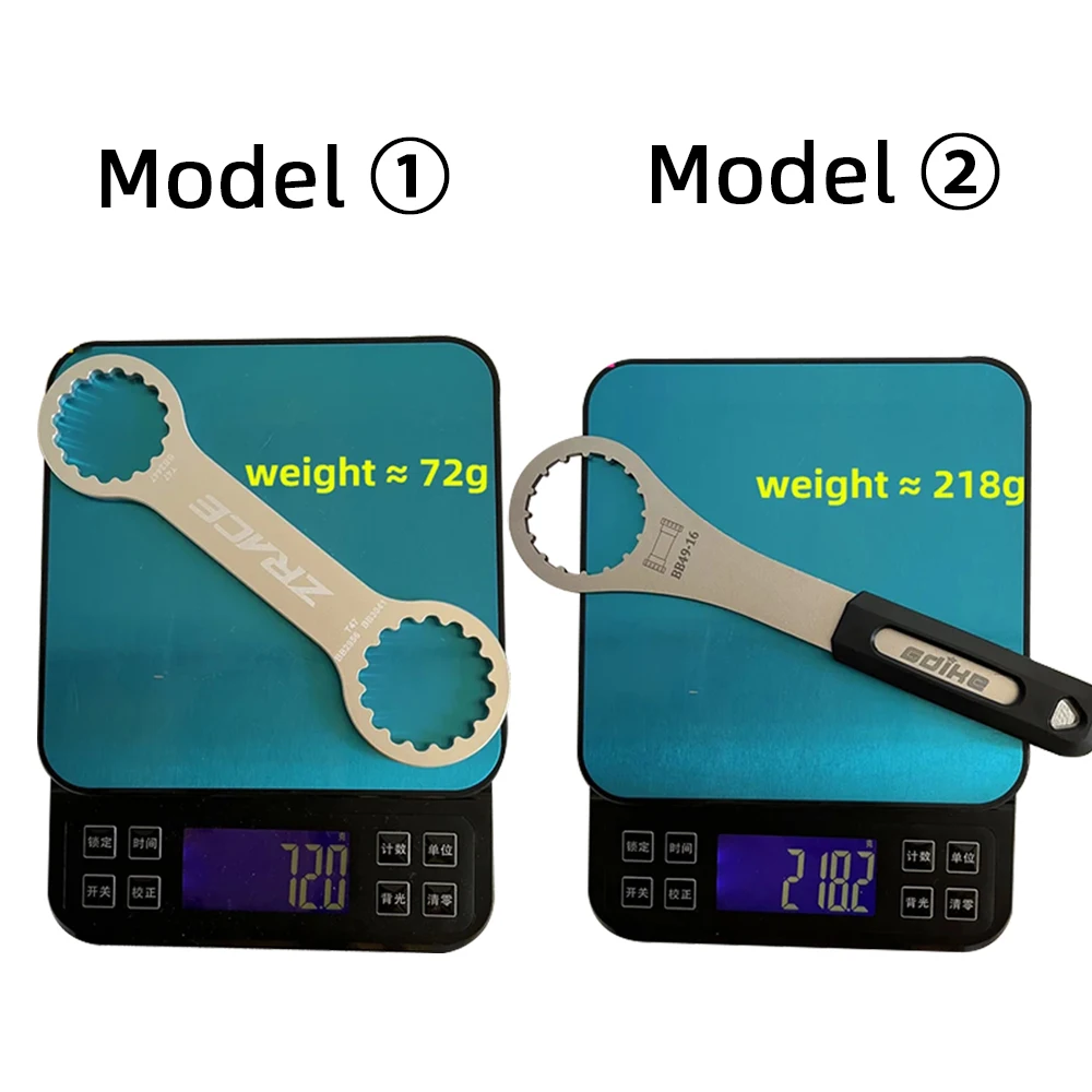 ZRACE T47 Bottom Bracket Tool 16 Notch Aluminum Central Movement Bike Key Mtb Bicycle Tool for Diameter 47/52mm Bike Accessories