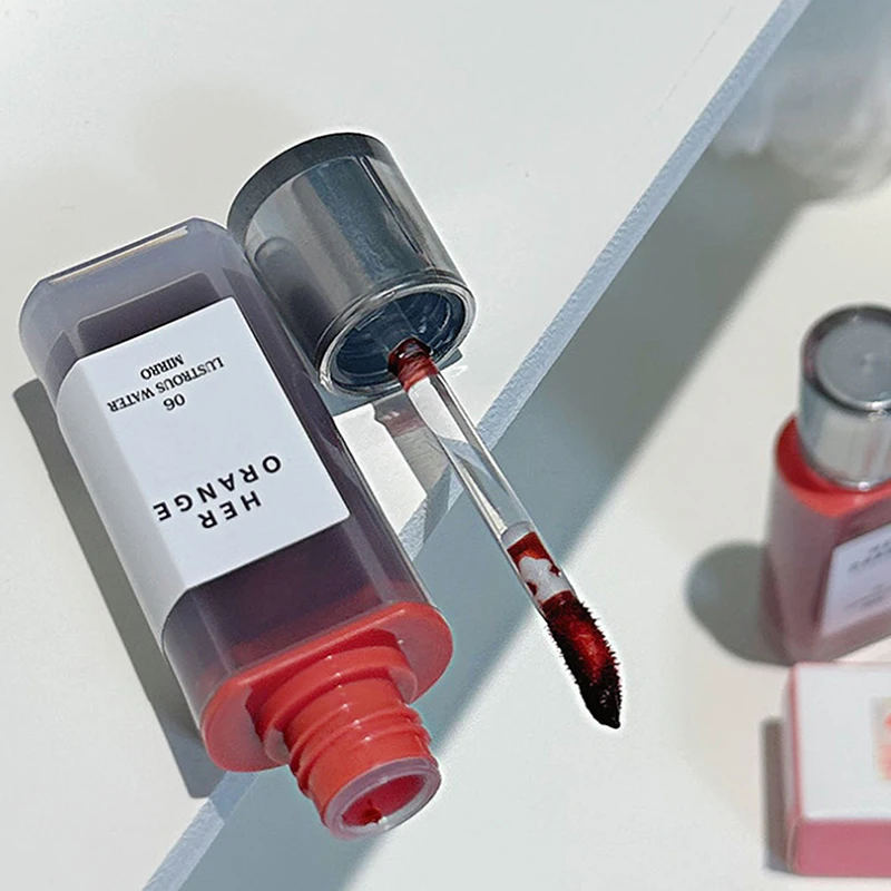 Lacca per labbra HERORANGE Crystal Gloss, idratazione a lunga durata, ingredienti non appiccicosi con lucentezza effetto vetro