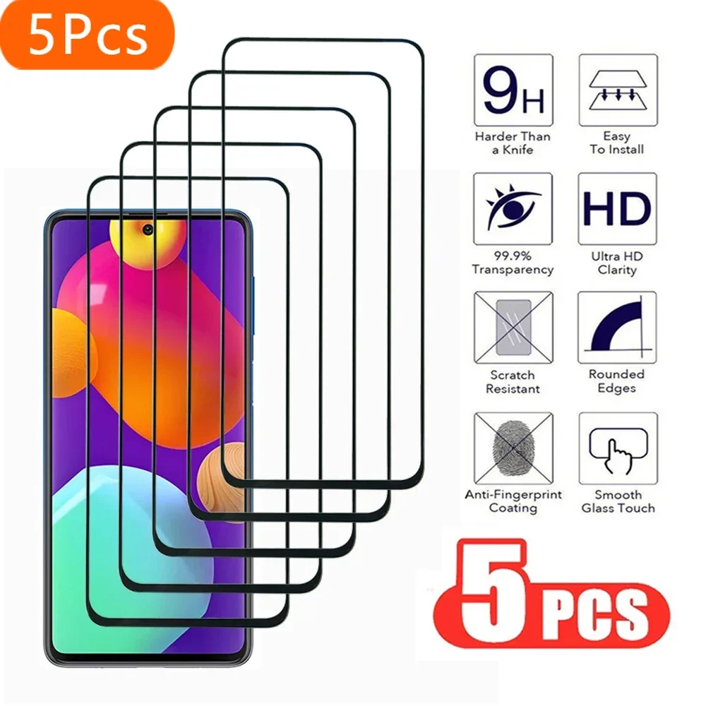 5Pcs Tempered Glass… - image