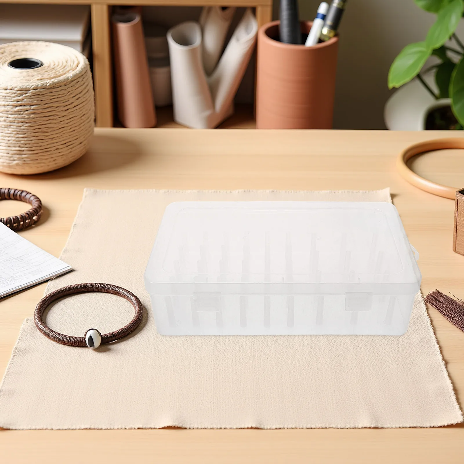 

Sewing Thread Storage Box Kit Organizer Spool Spools Holder Organizers and Rack Embroidery