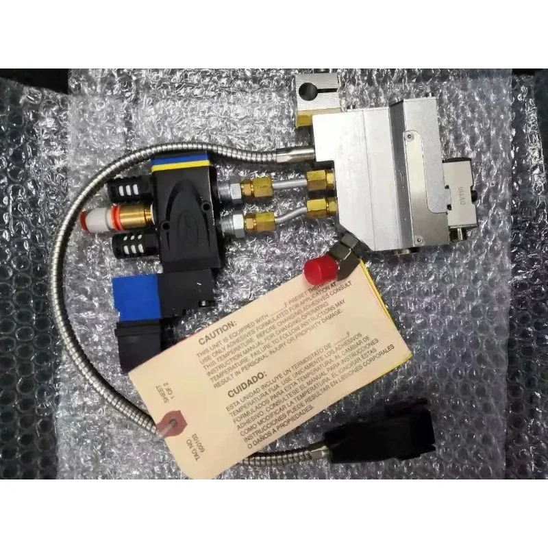 Nuoxin Mini Double Spray Gun Head Spray Gun MIB02TLP Backfeed CA P-16 W Pneumatic Spray Gun