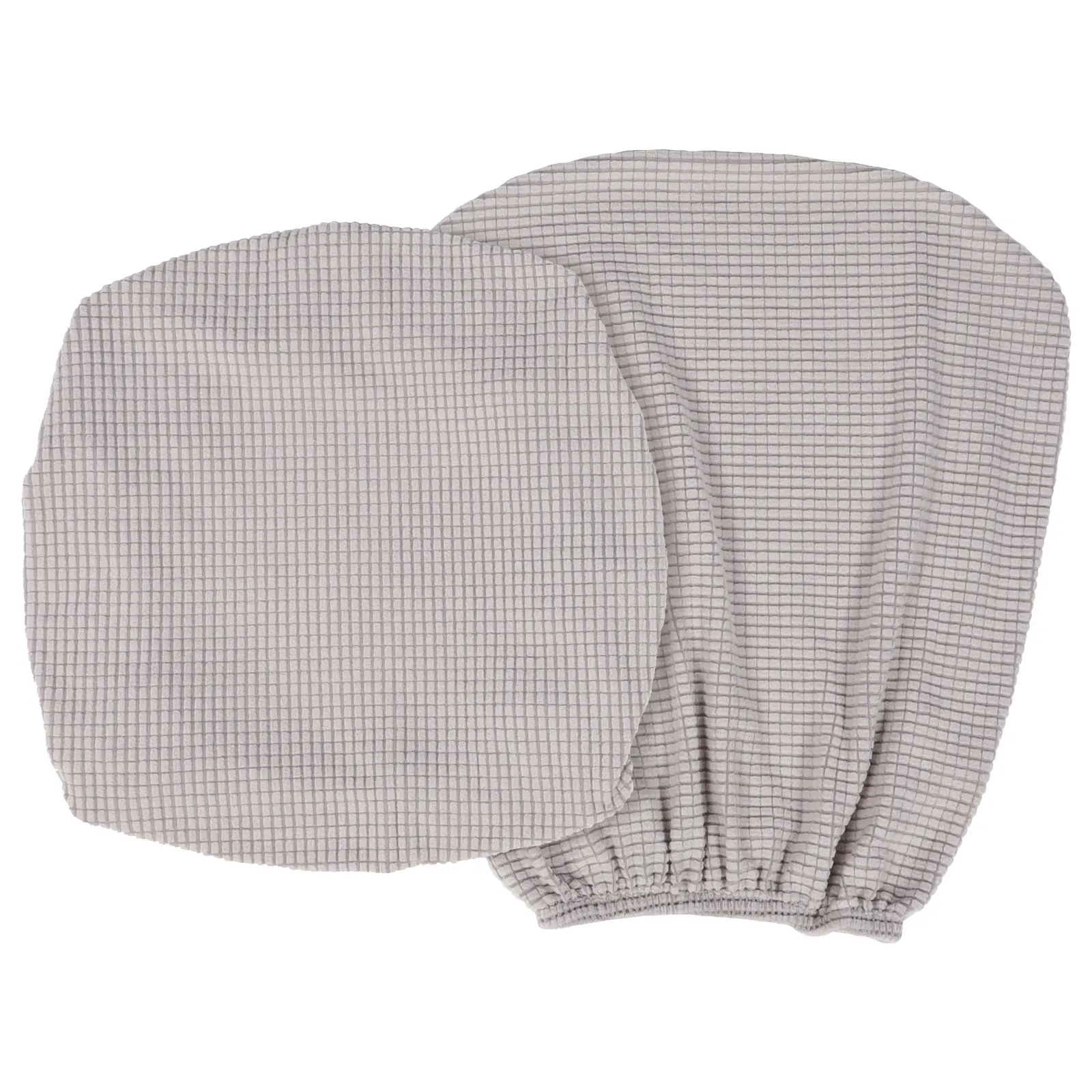 

1 set Swivel Split Backrest Stretch Office Protective Covers Polyester Stretchable Elastic Seat Cover for Computer Chair