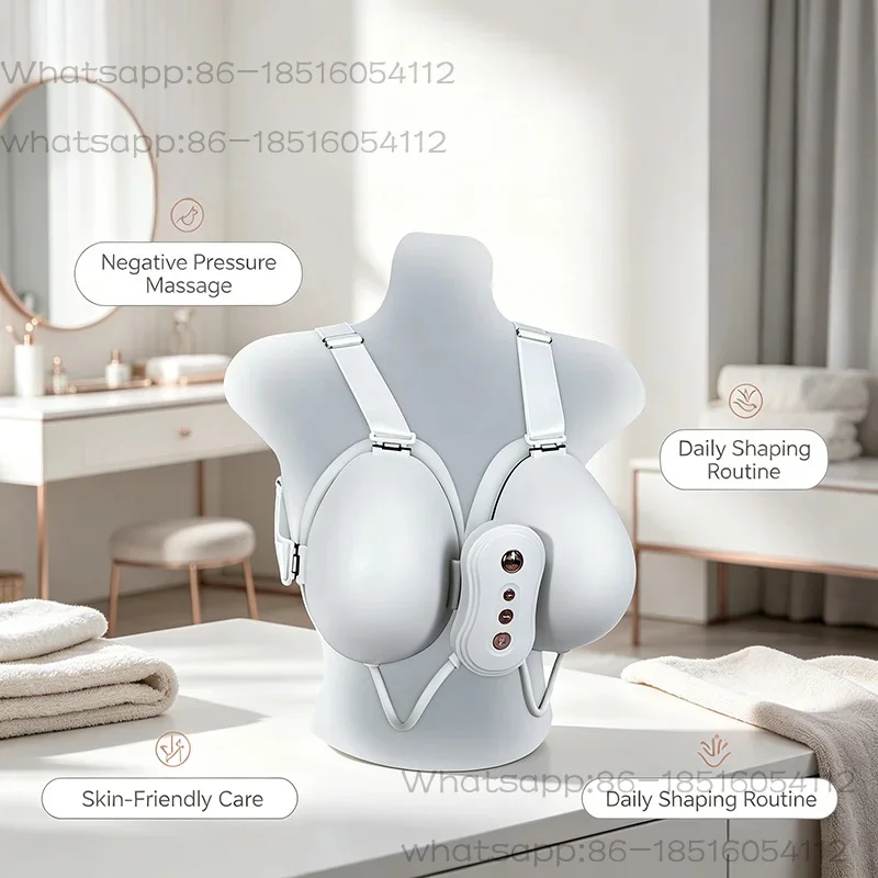 Home Wireless Chest Enhancement Vibration Massage Machine  Usb Electric Growth Care Device  Bra Augmentation Breast Massager
