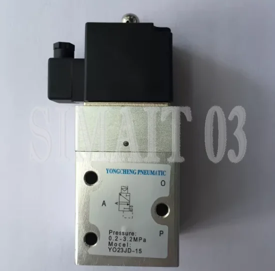 YO23JD-15 two-position three-way High pressure blow valve blow bottle machine special accessories