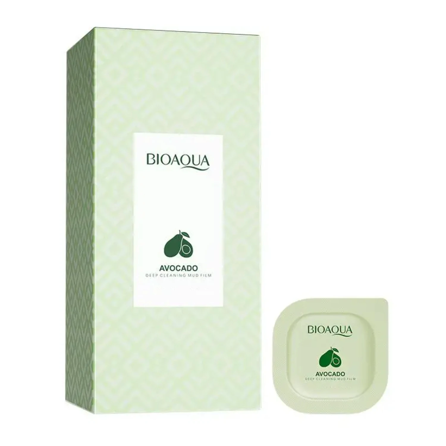 Deep Moisturizing Avocado Mud Mask for Gentle Cleansing & Smoothing, Moisturizing Mask to Improve Dryness