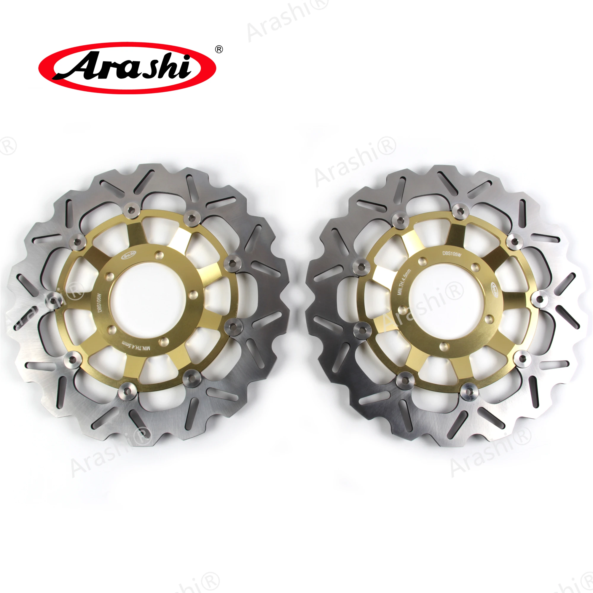 ARASHI For TRIUMPH DAYTONA 675 2006 - 2016 2007 2008 2009 2010 CNC Front Brake Rotors Brake Disc DAYTONA 675 R 2010 2011 2012